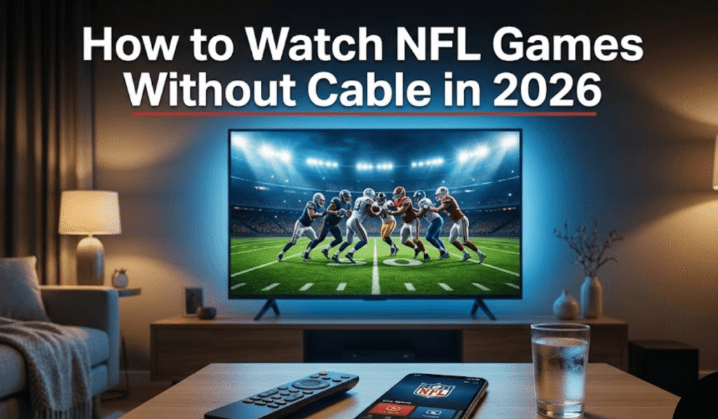 How to Watch NFL Games Without Cable in 2026 (Every Legal Option)
