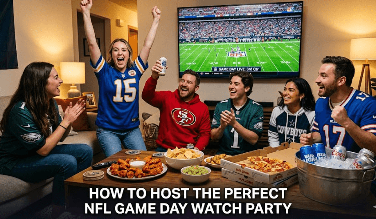 How to Host the Perfect NFL Game Day Watch Party (Tailgate Guide)
