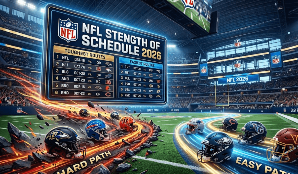 NFL Strength of Schedule 2026: Which Teams Have the Hardest and Easiest Path