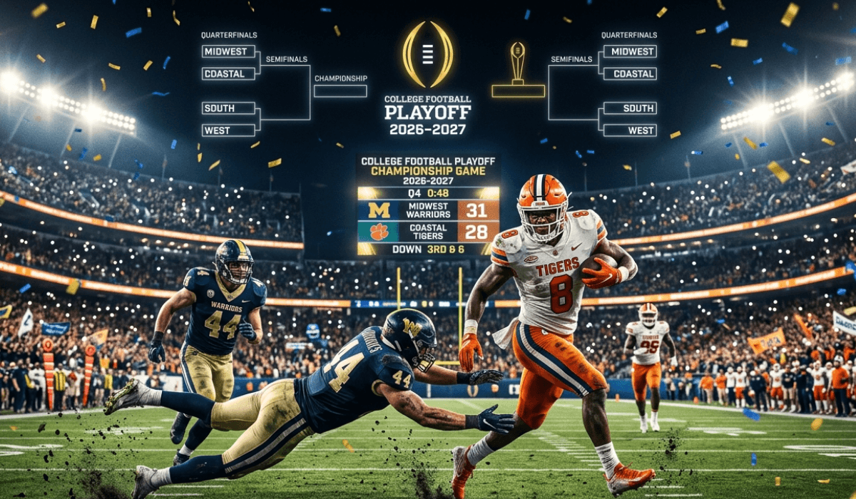 College Football Playoff 2026–2027: 12-Team Format, Bracket, and Complete Schedule