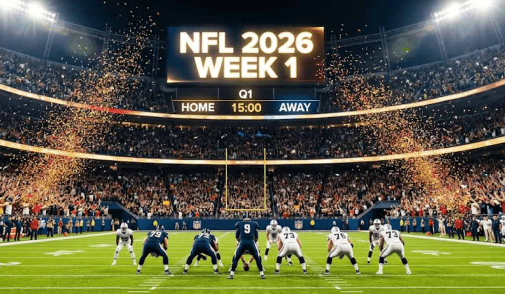 NFL Schedule 2026 Week 1: Every Game, Kickoff Times, and TV Channels