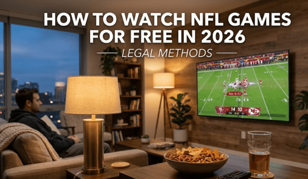 How to Watch NFL Games for Free in 2026 (Legal Methods)