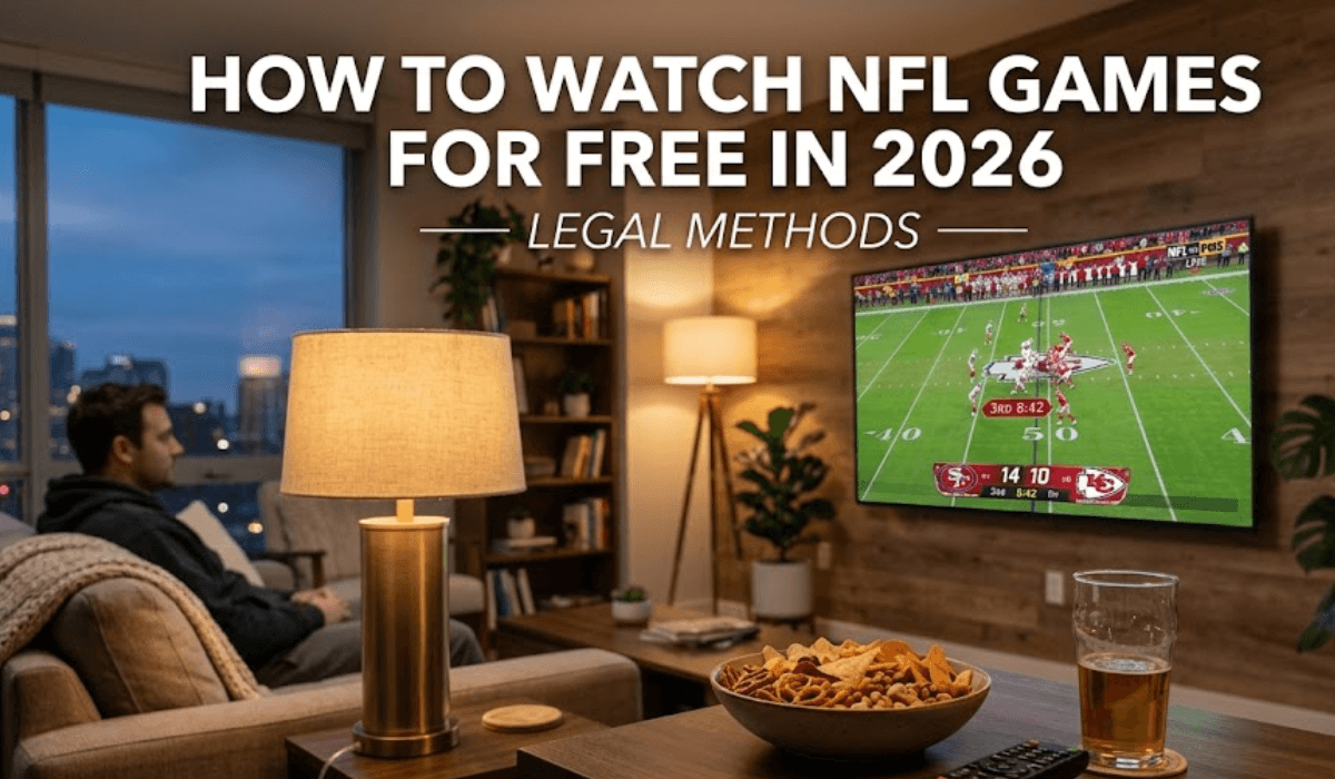 How to Watch NFL Games for Free in 2026 (Legal Methods)