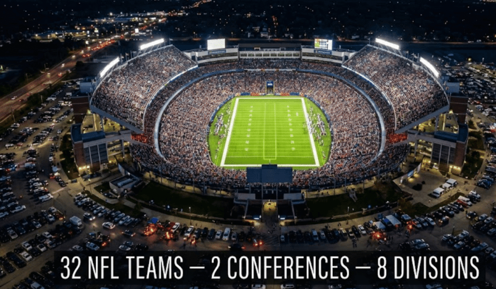 How Many Teams Are in the NFL? All 32 Teams Listed by Division (2026)